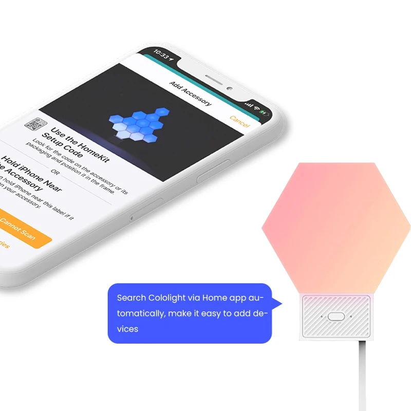 Умная светодиодсветильник панель LifeSmart Colo светильник Plus квантосветильник сделай