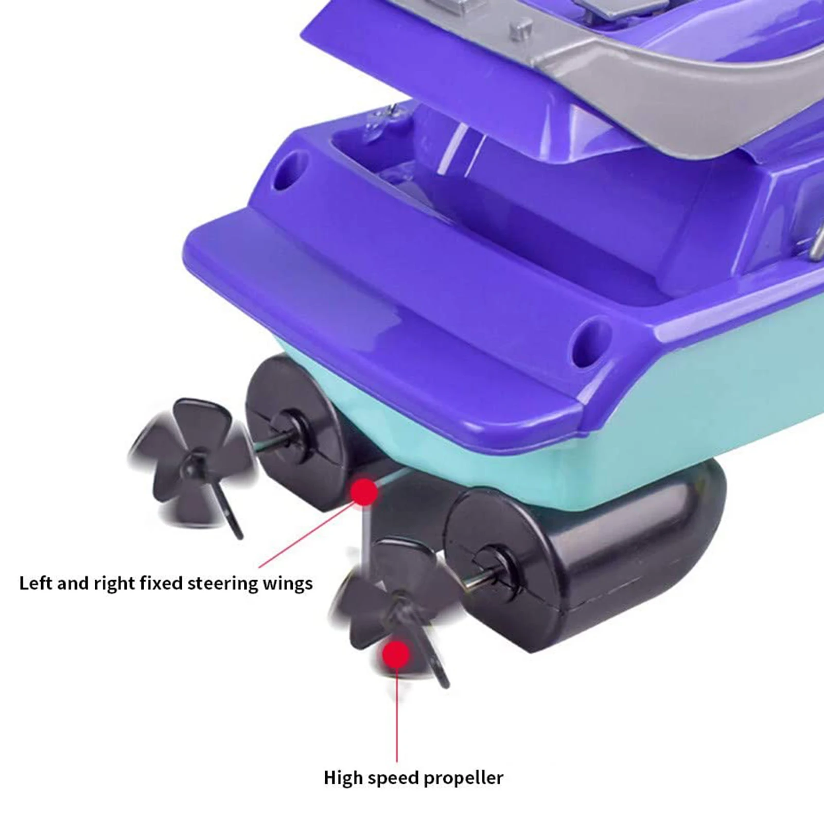 Радиоуправляемая лодка двойной мотор пропеллер пульт дистанционного управления