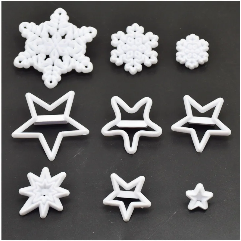 Снежинка помадка украшение торта сахар ремесленный ремешок инструменты для