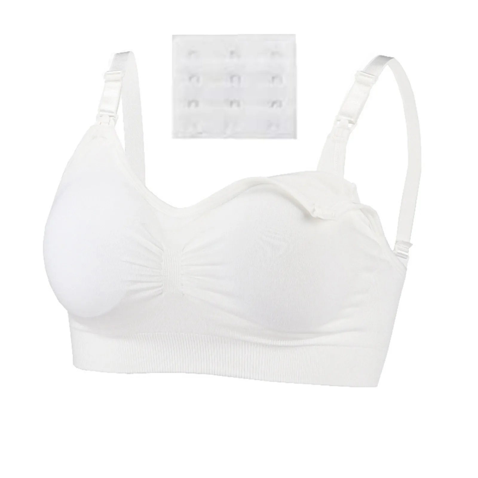 

Plus Size Bras For Women Underwear Bra With Bra Extenders Seamless Push Up Bra Tops Bralette Brassiere Wireless Sports Vest 2021