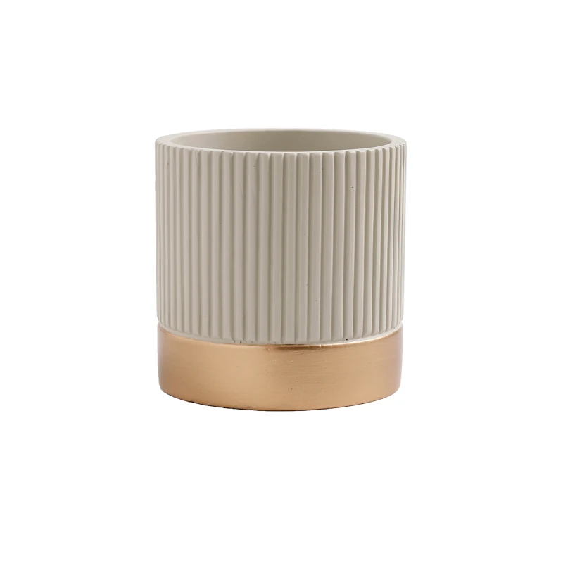 

Нордический промышленный дышащий цементный современный комнатный цветочный горшок, креативный горшок для кактуса, орхидеи, бонсая, суккул...