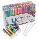 Флуоресцентная ручка, 1,0 мм, 100, цвета, Шариковая, цветная флеш-ручка, гладкая чернильная живопись, граффити, студенческие ручки, канцелярские принадлежности, 04116