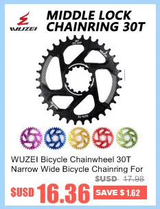 WUZEI MTB 11 скоростей 11-50T 11-52T кассета 365g Сверхлегкий велосипед свободного хода 11t Запчасти для велосипеда горный для Shimano M9000 M8000