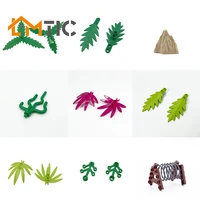 moc forest series accessories leaves mountain diy building blocks toys bricks assemble educational christmas gift for children
