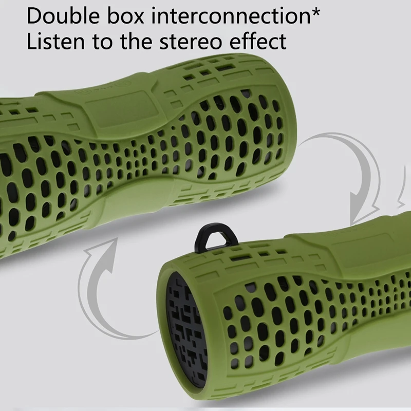 Большая мощность Bluetooth динамик водонепроницаемый портативный Колонка супер бас