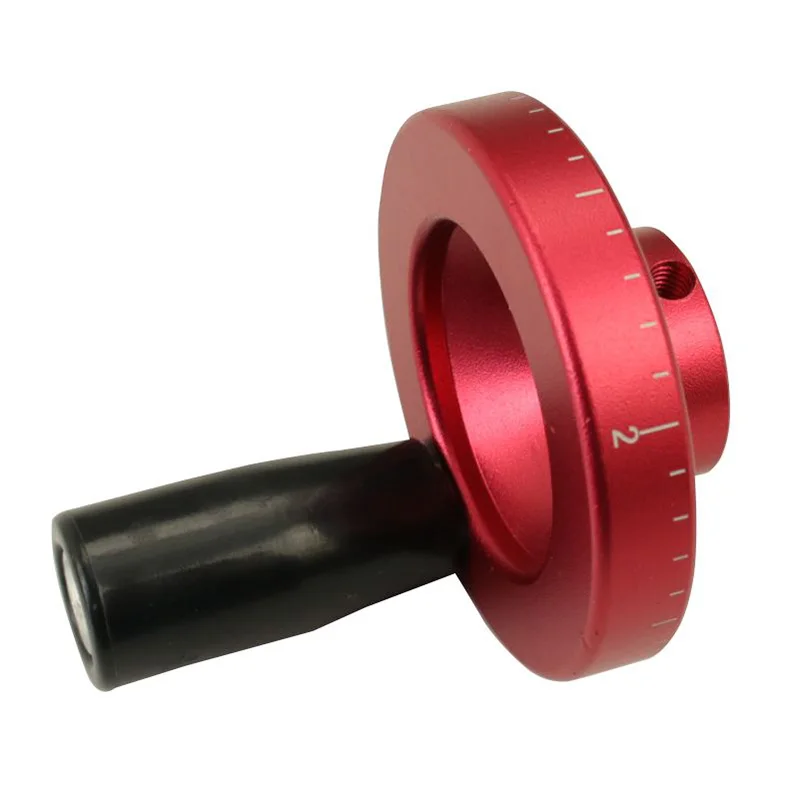 Ручное колесо из алюминиевого сплава скользящий стол машина buddhabeads задняя часть