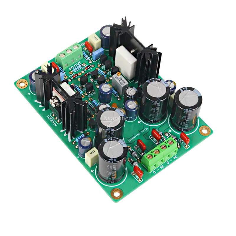 Nível de Ruído Positivo e Negativo Alta Fidelidade Ultra Baixo uv Tubo Componente Discreto dc Regulador Tensão Servo Placa Energia Sigma22