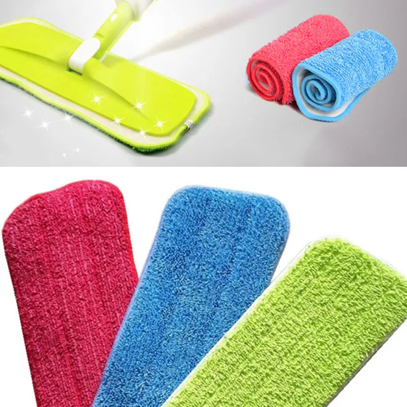 

1Pc Mop Head Replacement Pads Clean Rags Mop Cloth Practical Washable Household Dust Reusable Household Floor Cleaning Tools
