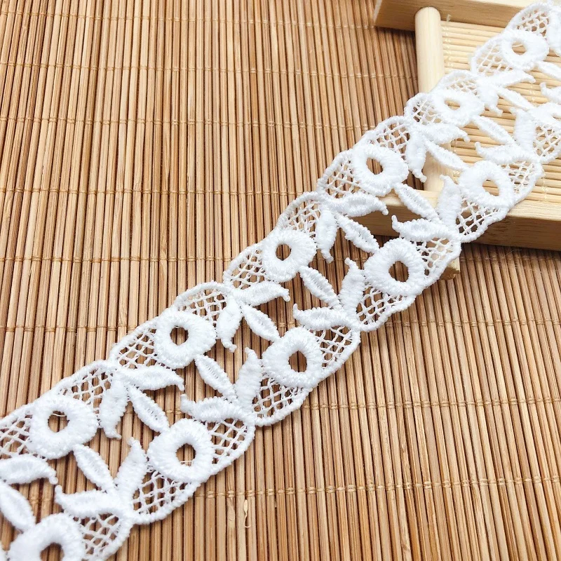 

Milk silk water soluble embroidery bar code lace clothing accessories jewelry children's clothing wedding accessories spot