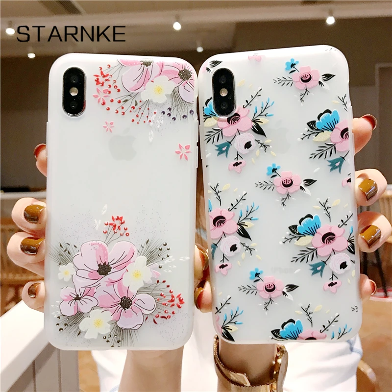Flowers Case For Xiaomi 9T A2 A3 Lite Note 10 Silicone Redmi 9S 9 Pro Max 8T 4 4X 5 6 6A 7 7A 8 8A S2 3S Cover | Мобильные телефоны