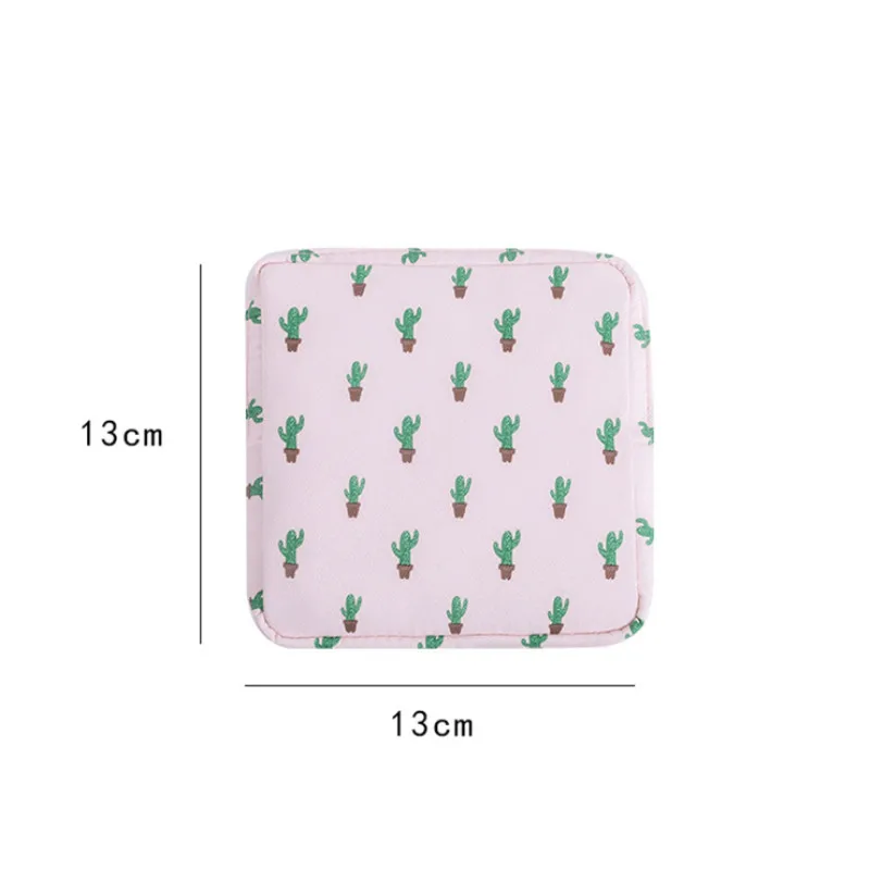 

Girl Sanitary Pad Bag Napkin Towel Storage Bag Credit Card Holder Coin Purse Cosmetics Organizer Headphone Case Sanitary Pouch