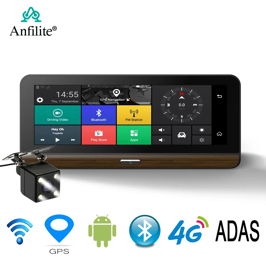 Anfilite 10 шт. E31 4G ADAS Автомобильная камера GPS Android 5 1 Автомобильные видеорегистраторы