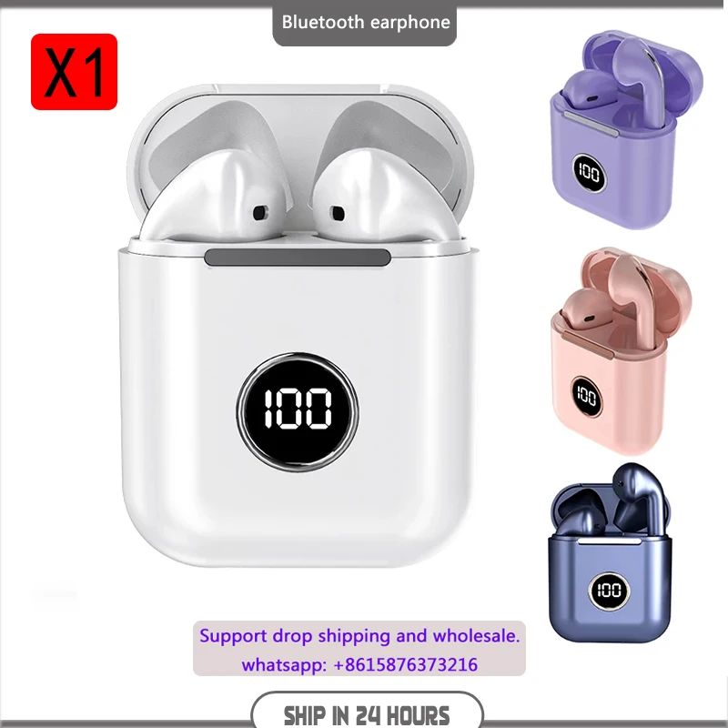 

X1 TWS True Wireless Earphones with Microphones Headphone CVC Smart Noise Reduction Hifi Earbuds 35H Playtime IPX7 Waterproof
