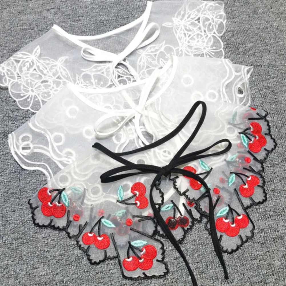 Новая блузка-рубашка с ложным воротником на шнуровке декоративный воротник для