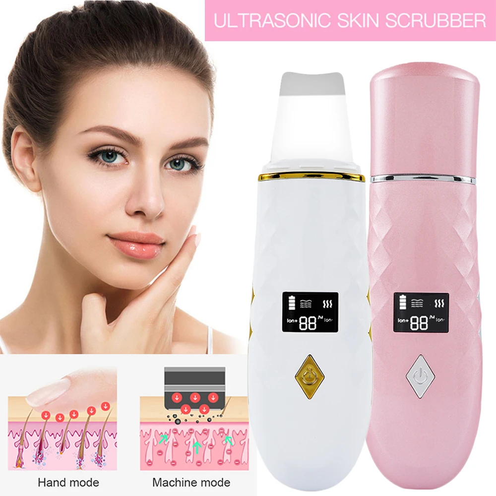 Аппарат Ультразвуковой светодиодный для удаления морщин и черных