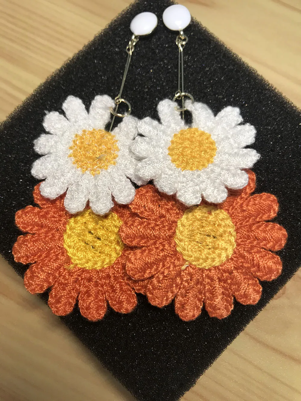 

Flowers Earrings for Women Fashion Jewelry 2020 Daisy Design by Korean Jewellery Aretes de Mujer Stud Earings Christmas Ear Ring