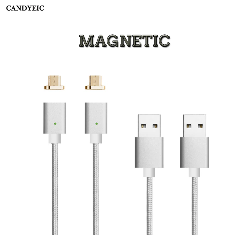 Магнитный кабель CANDYEIC Micro USB 2 0 на Android для Redmi 6A 7A Note 4X 6Pro 5Plug S2 4A зарядный