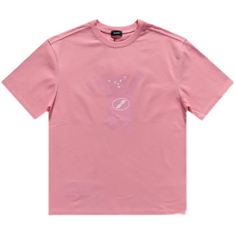 

Tide Brand WE11DONE Bear Short-sleeved Loose Oversize Cotton Men and Women Couple T-shirt Welldone