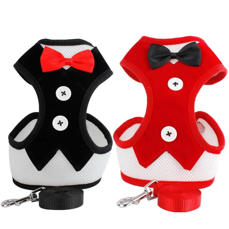 Дышащий поводок и для собак набор нейлоновая сетка щенок маленькие собаки кошка