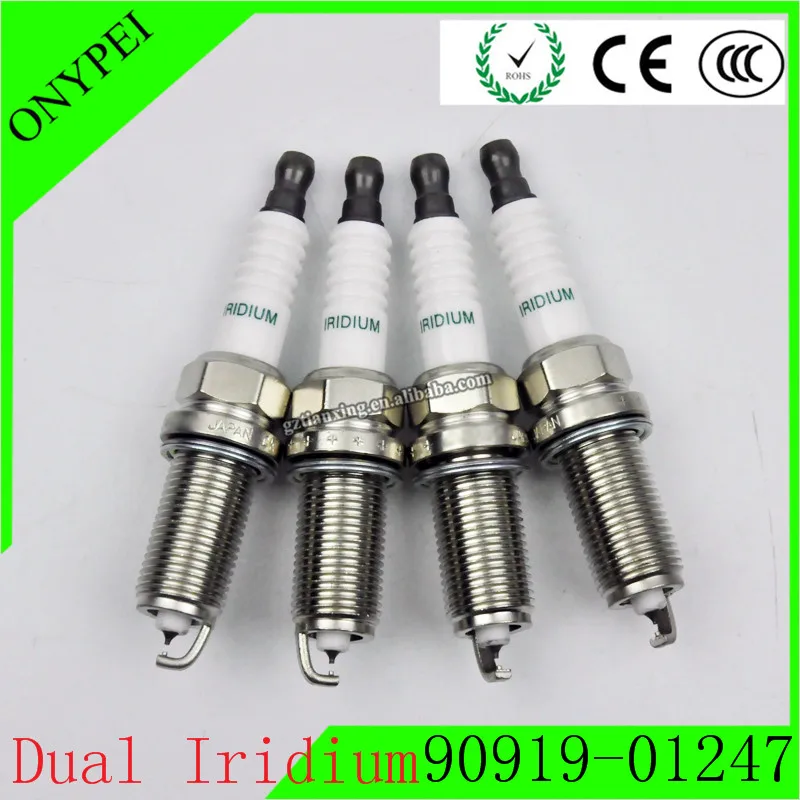 4x90919 01247 FK20HR 11 двойная иридиевая Свеча зажигания для Toyota Camry RAV4 Lexus ES350 RX350 3.5L FK20HR11