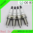 4x90919-01247 FK20HR-11 двойная иридиевая Свеча зажигания для Toyota Camry RAV4 Lexus ES350 RX350 3.5L FK20HR11 9091901247 90919 01247