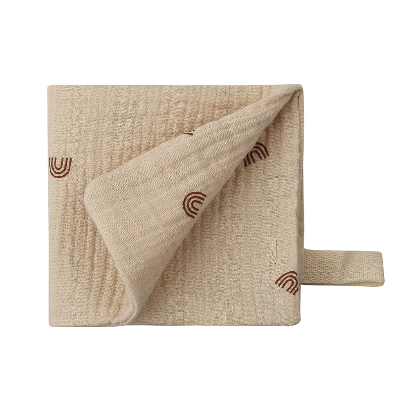 

4 Layer Baby Handkerchief Soft Absorbent Gauze Burp Cloth Kids Wipe Cloth Newborn Face Towel Bibs Feeding Bath Towel H055