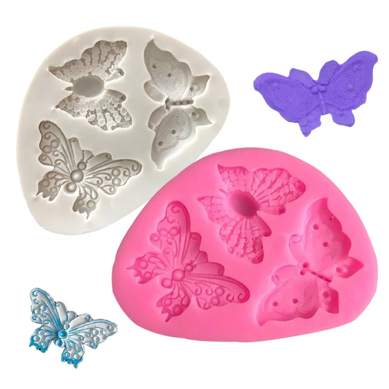 1 шт. красивый торт ранчо бабочками и кружевом для малышей форма конфет розовый