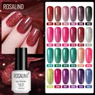 Неоновый гель ROSALIND для ногтей Радужный набор УФ 7 мл гель для дизайна ногтей набор для маникюра гель лак верхнее покрытие