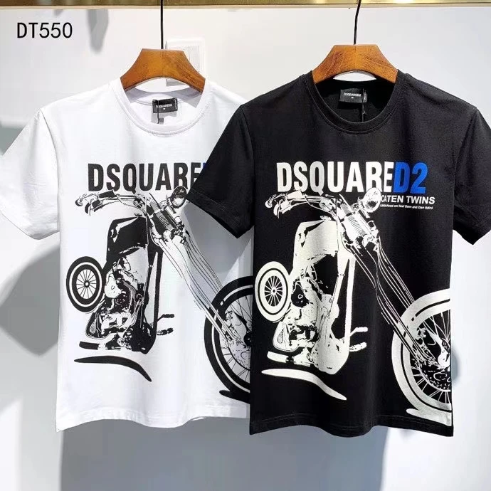 

2021 модная трендовая мужская футболка Dsquared2 премиум-класса с принтом DT550