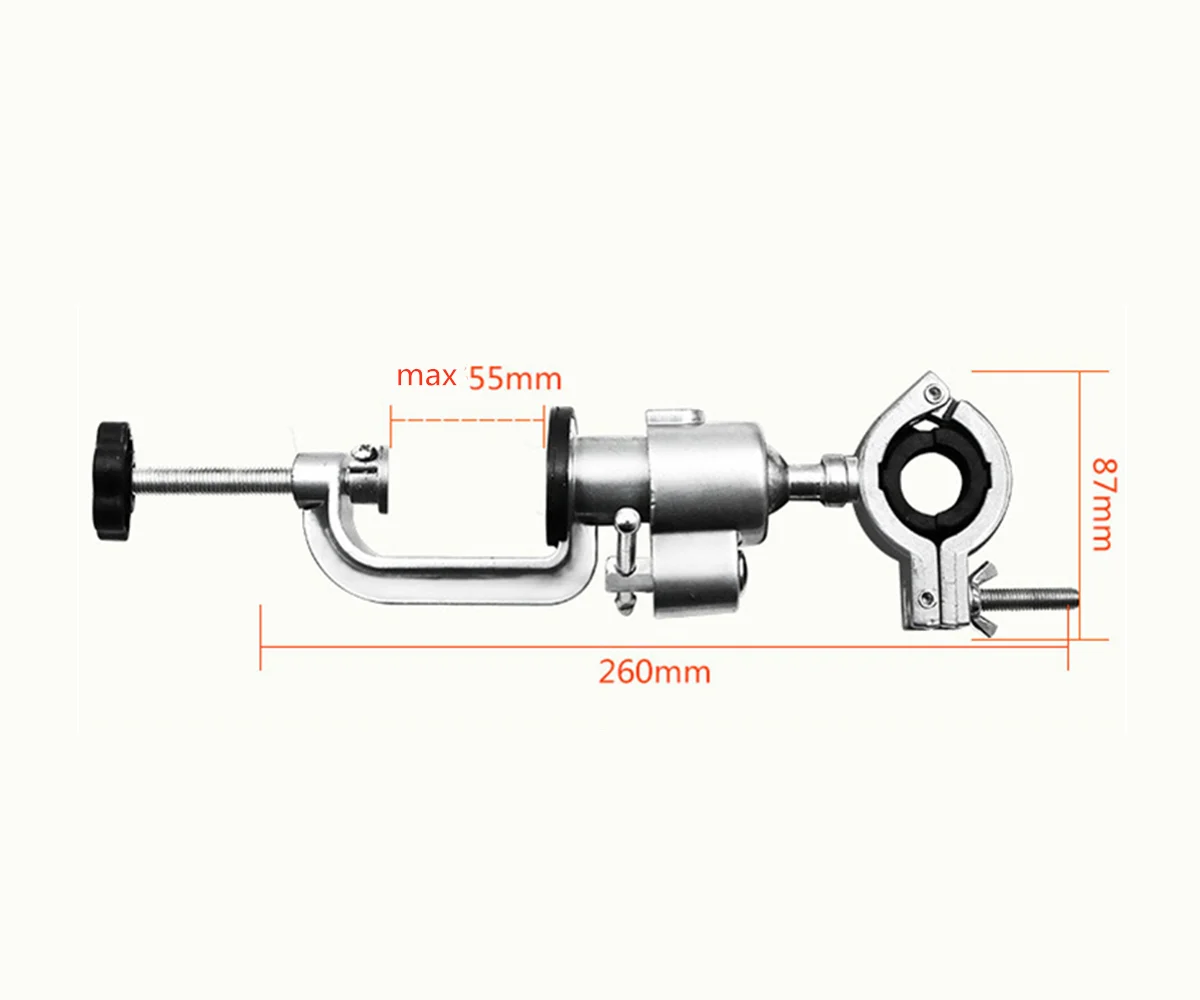 Мини тиски мини дрель вращающиеся инструменты настольная лампа из алюминиевого