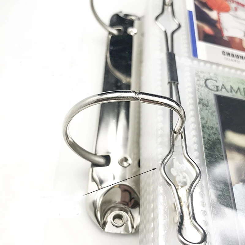 

30pcs 4 pockets page big Capacity Cards transparent Albums For Pokemon CCG MTG Magic Yugioh Board Game Cards book Sleeve Holder