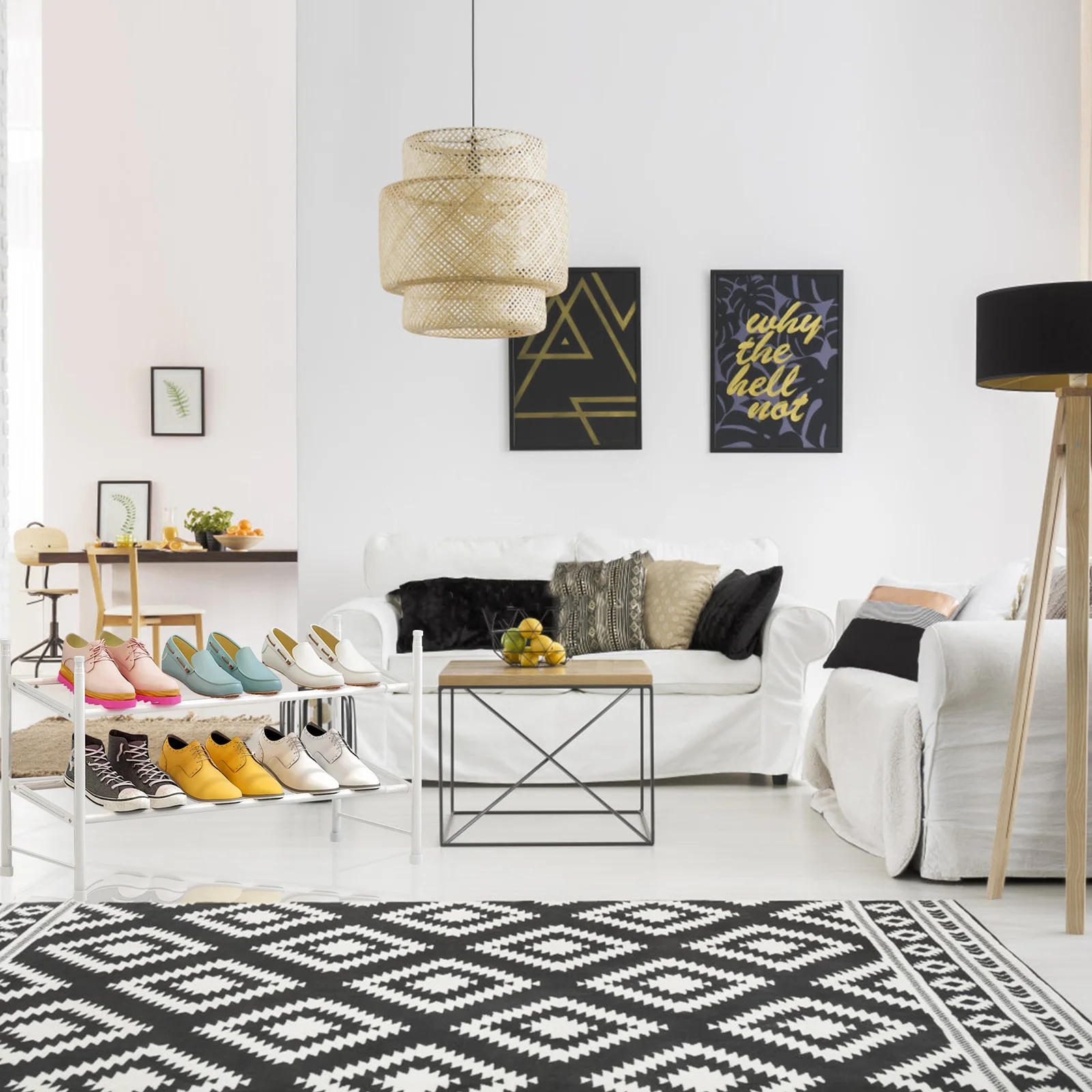 

1 шт., многоуровневая полка для обуви