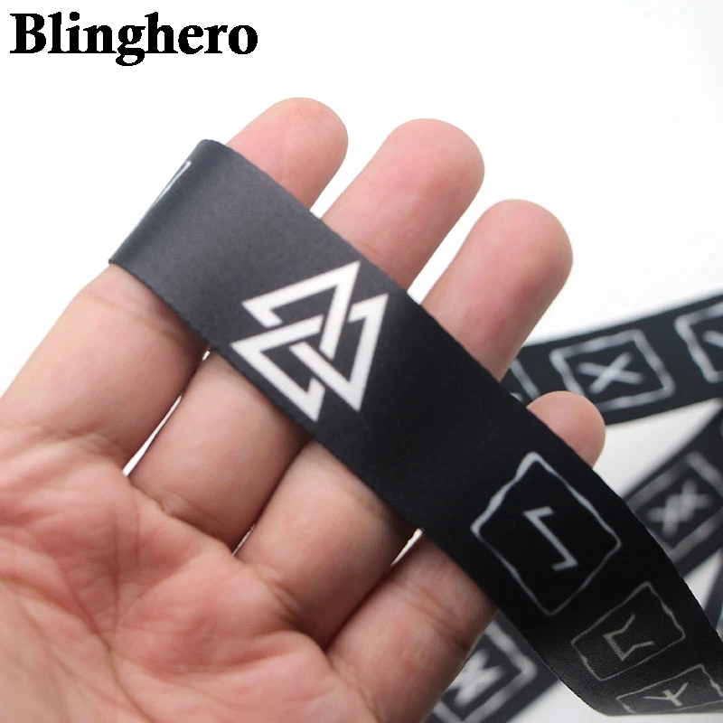 CA001 Руна викингов nneckle Lanyard бейдж ID Lanyards/веревка для мобильного телефона/ремешок