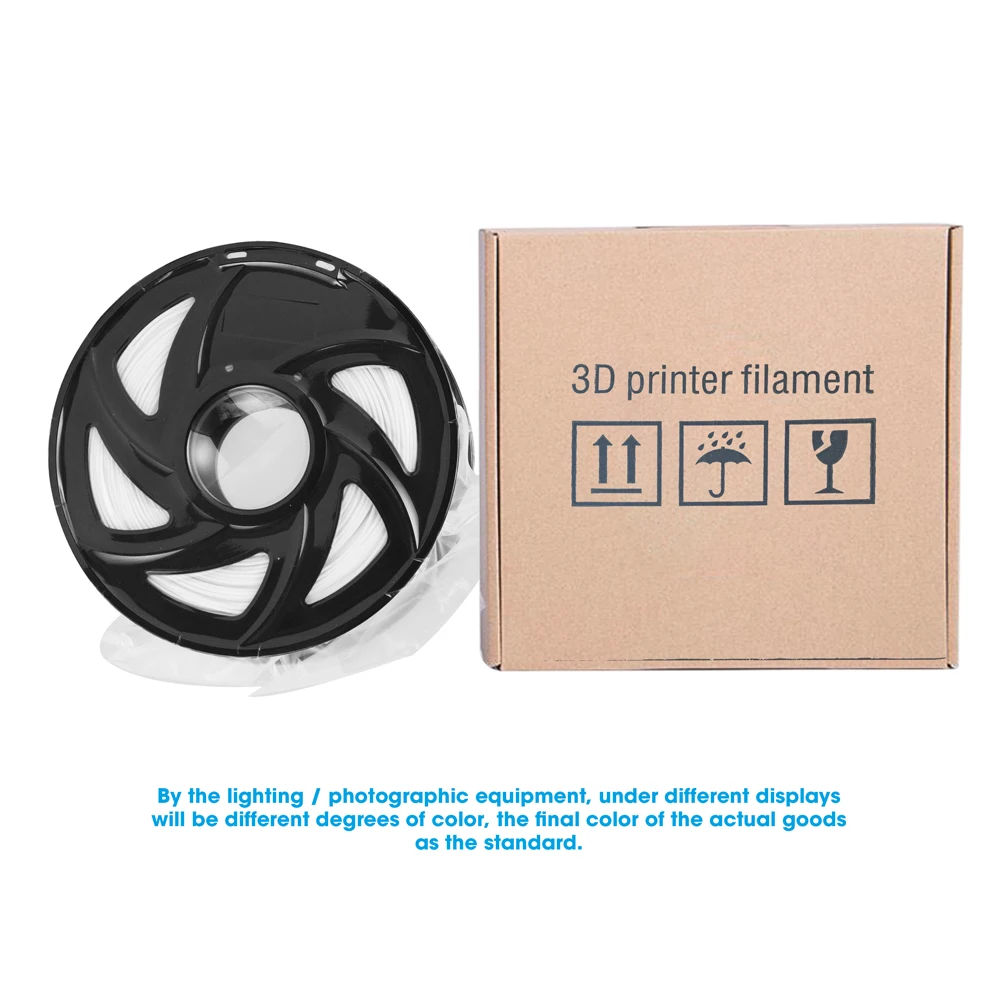 XVICO PLA нить для 3D-принтера 1,75 мм 1 кг/2,2 фунта катушка оранжевого, зеленого, белого и красного цветов для украшения Хэллоуина