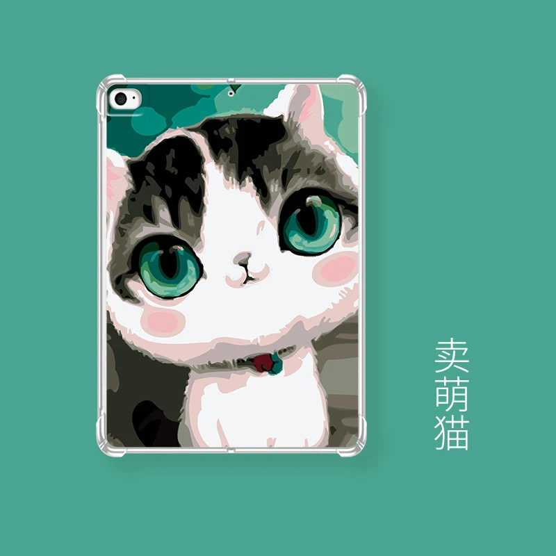 

Cartoon Case For iPad Pro 11 10.5 Case Mini 3 4 5 Soft Silicone TPU Ultra Thin Cover For iPad Air 4 10.9 Air 2 3 10.2 Case Coque