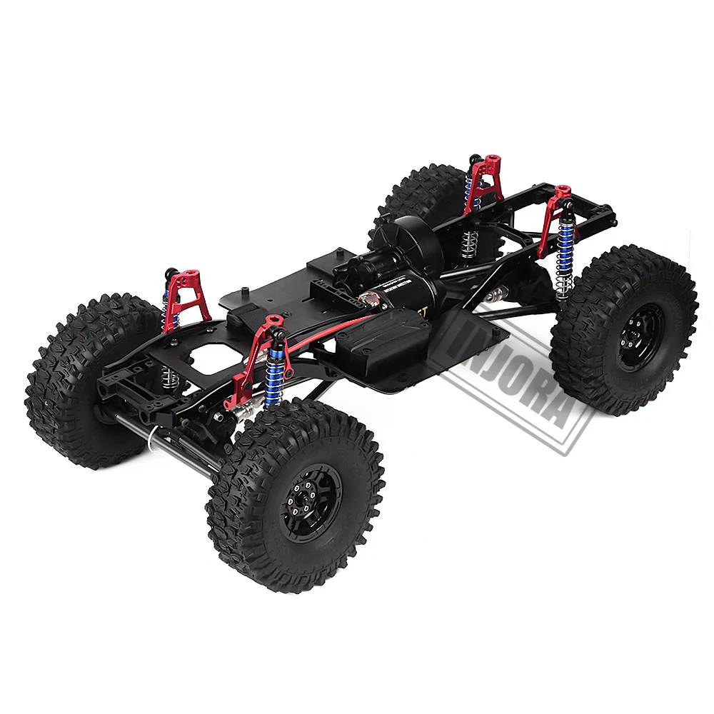 INJORA 4 шт. RC автомобиль CNC алюминиевый амортизатор башни крепление для 1/10 RC Гусеничный SCX10 II 90046 90047