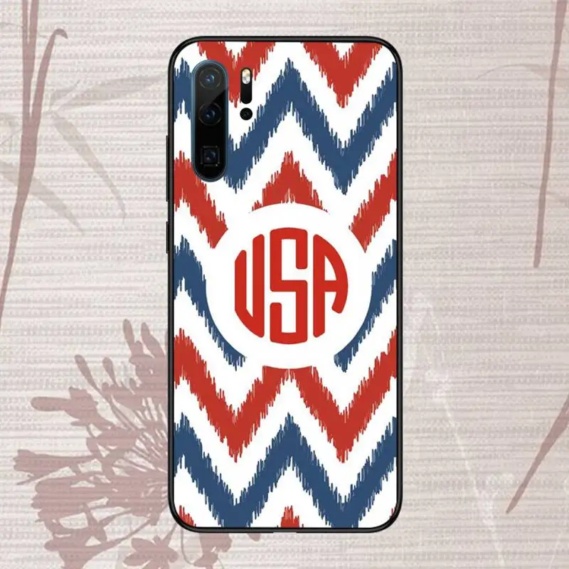 

American USA Flag Phone Case For Huawei honor Mate P 9 10 20 30 40 Pro 10i 7 8 a x Lite nova 5t