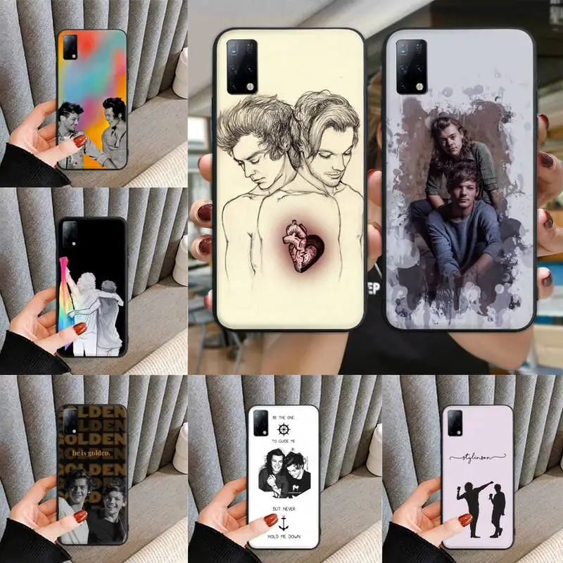 

1D Larry Stylinson Phone Case for Samsung S6 S7 S8 S9 S10 edge plus S10 5G S20 S21 S30ultrs 5G Fundas Cover