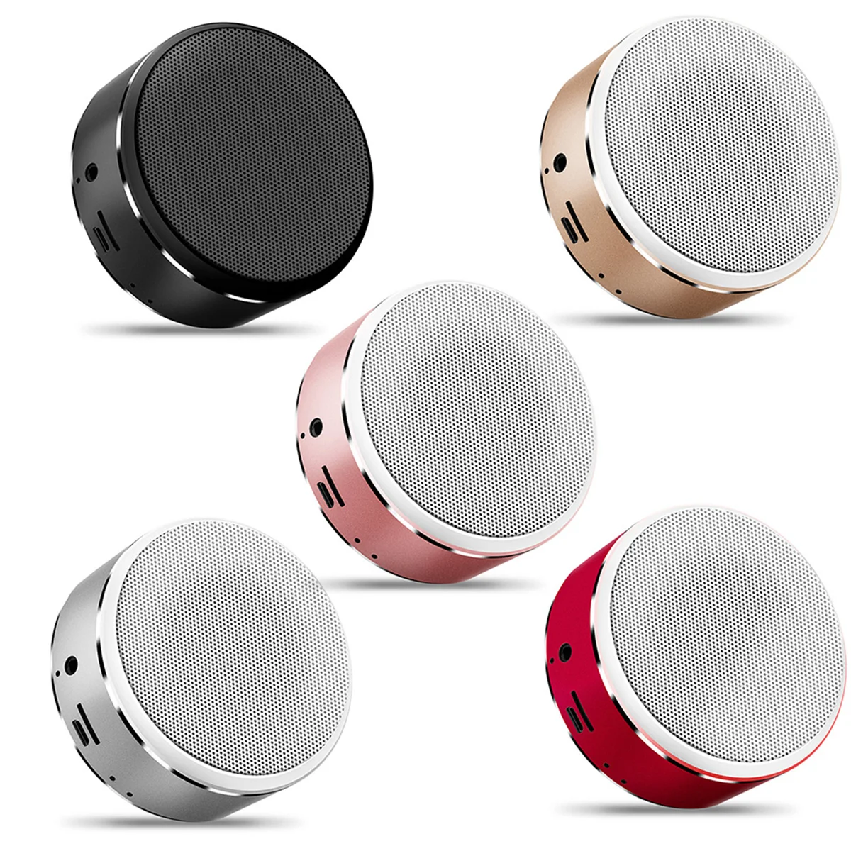A8 металлическая Беспроводная музыкальная колонка Bluetooth с микрофоном портативный