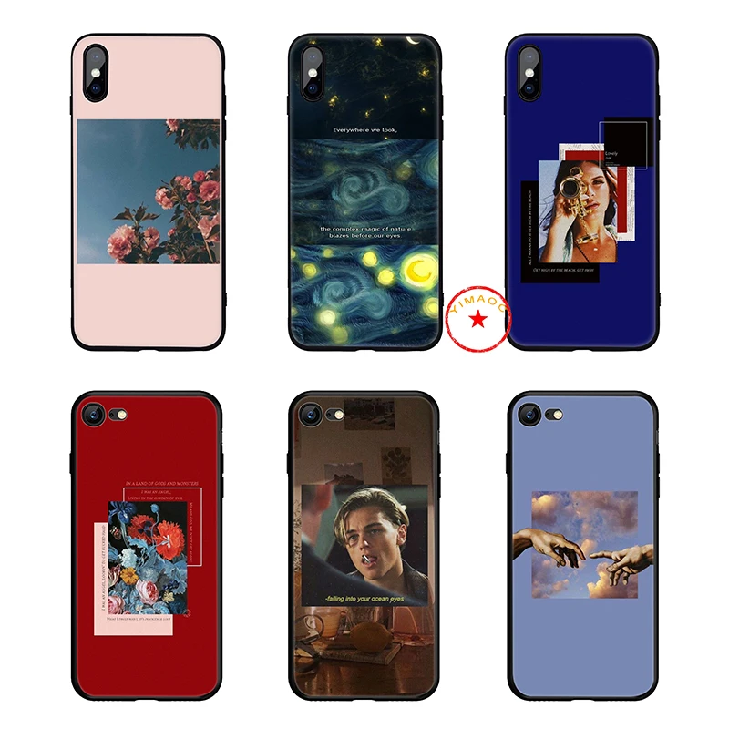 Арт эстетическое Ван Гог Мона Лиза Мягкий силиконовый чехол для телефона iPhone 11 Pro Xs Max X или 10 8 7 6 6S Plus 5 5S SE Xr 6 Plus