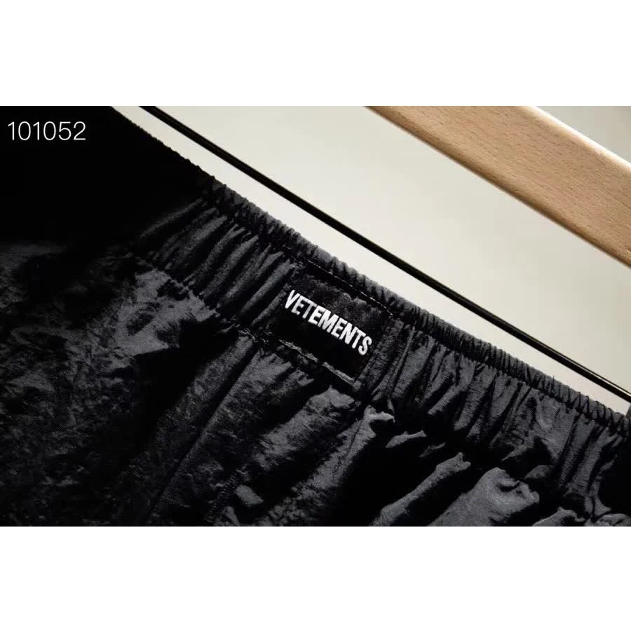 

Vetements Shorts Casual Men Women Summer Vetements Shorts classic Streetwear VTM Breechcloth 2020 Elastic Waist Logo
