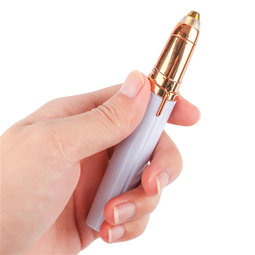 Электрический триммер для бровей безболезненный эпилятор мини-бритва