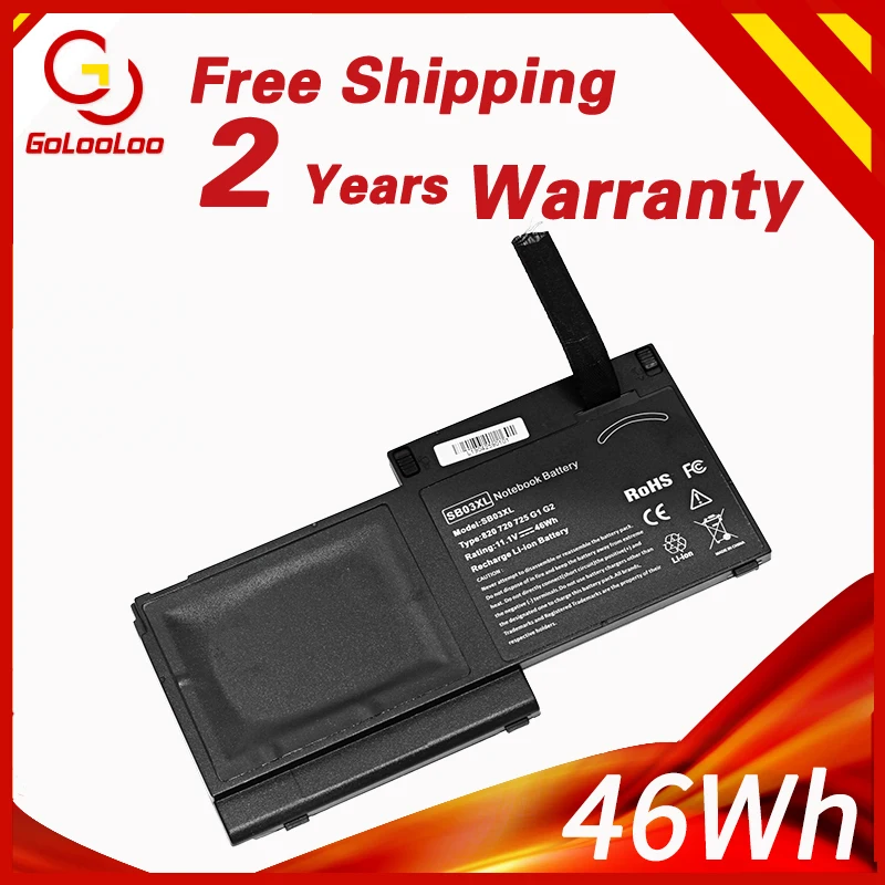 Аккумулятор для ноутбука HP EliteBook HSTNN-l13C, 717378, G1, G2, HSTNN-LB4T, G1, HSTNN-IB4T, 720-001, 725 E7U25AA, SB03046XL, 820, SB03XL