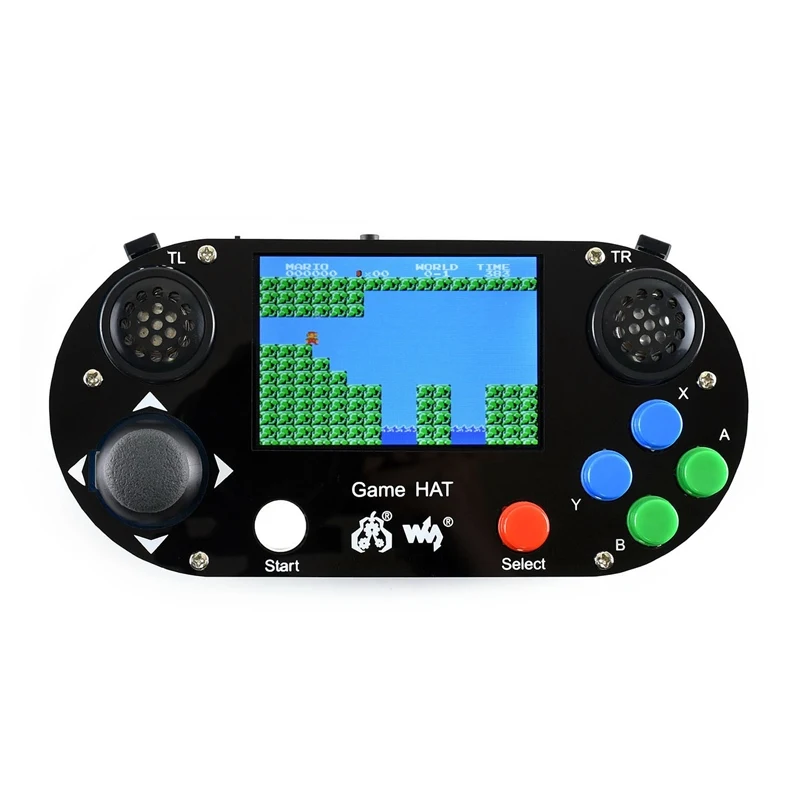 3,5 дюймов игровая шляпа Raspberry Pi 3B+ 3 Модель B+ игровая консоль RetroPie геймпад с ips экраном ручка игровой плеер без аккумулятора