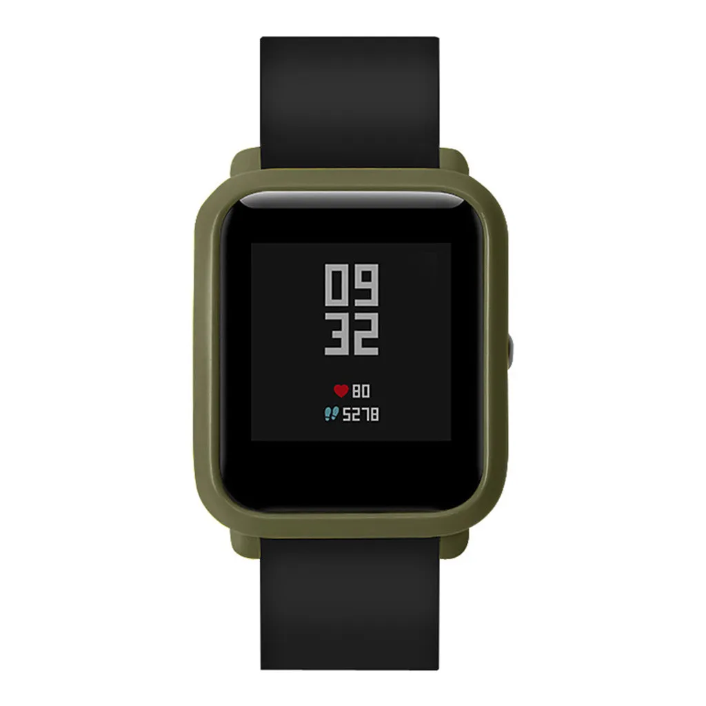 Модный мягкий защитный чехол из ТПУ для Xiaomi Huami Amazfit Bip Youth/Lite аксессуары FW3 |