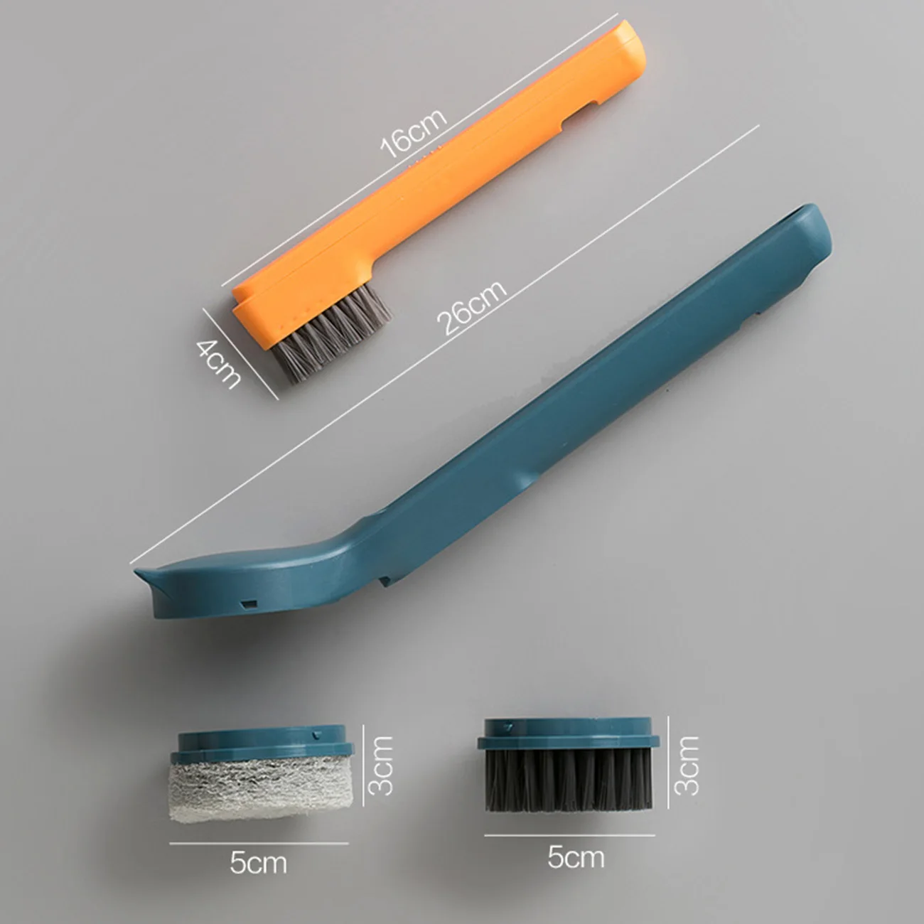 

Kitchen Scrub Brush Dish Brush with Sponge Cleaning Brush for Pans Pots Sink Tableware Kitchenware