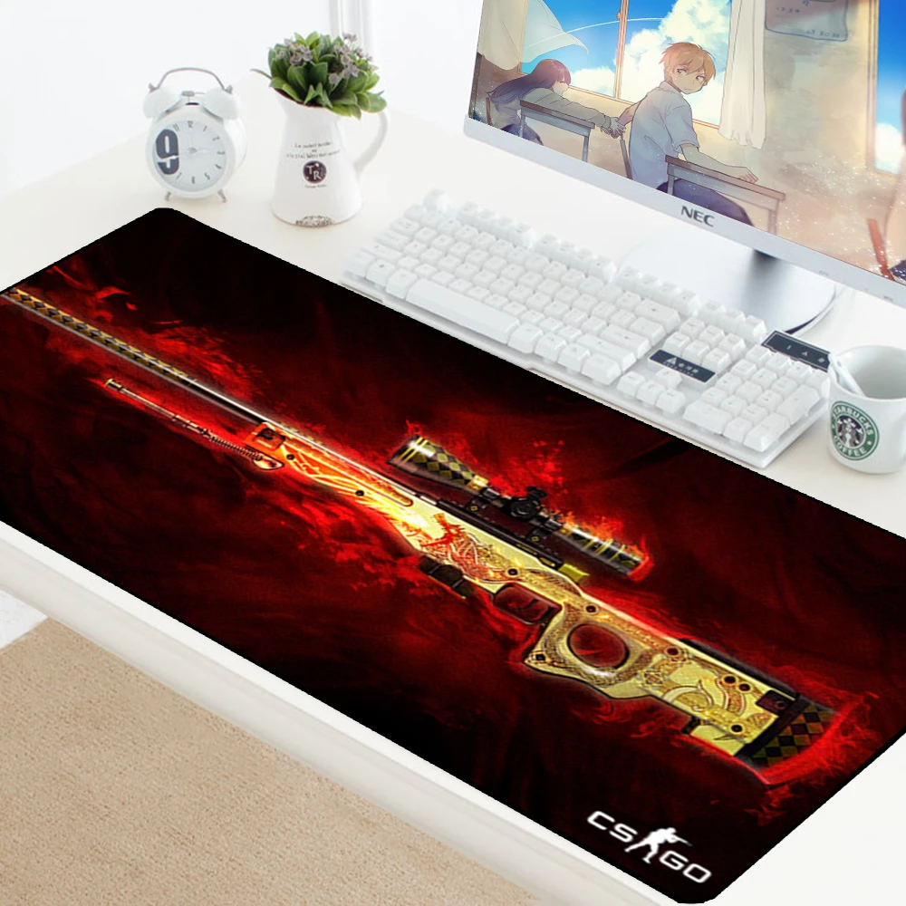 cs go custom large mouse pad speed keyboards mat rubber gaming mousepad desk mat for game player desktop pc computer laptop csgo free global shipping