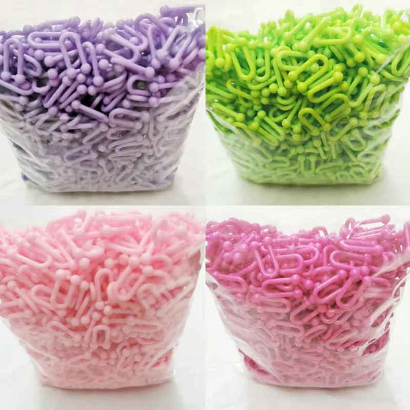 

Женские скрученные акриловые бусины-соединители, 11 х23 мм, 1000 шт.