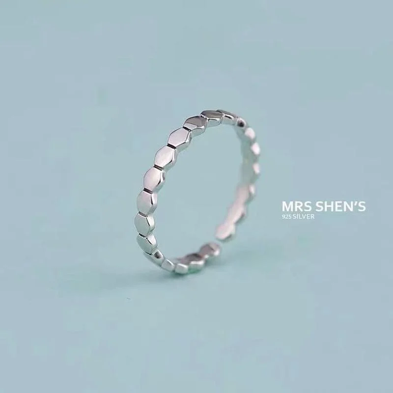 100% 925 стерлингового серебра Простые Кольца для женщин, ювелирное изделие для помолвки, свадьбы, подружки