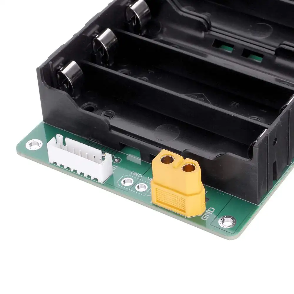 50A XT60/DC5.5 6 S 18650 Держатель батареи чехол слотов аккумулятор литий-ионный баланс